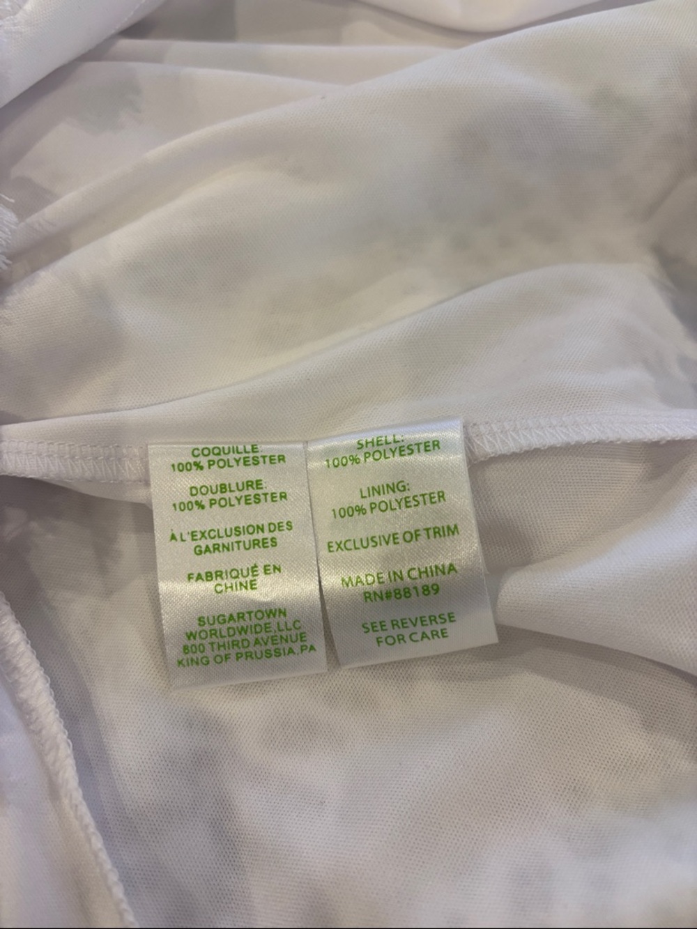 Lilly Pulitzer White Marquette Shift Dress XS Tassel Trim Summer Graduation - Picture 10 of 12